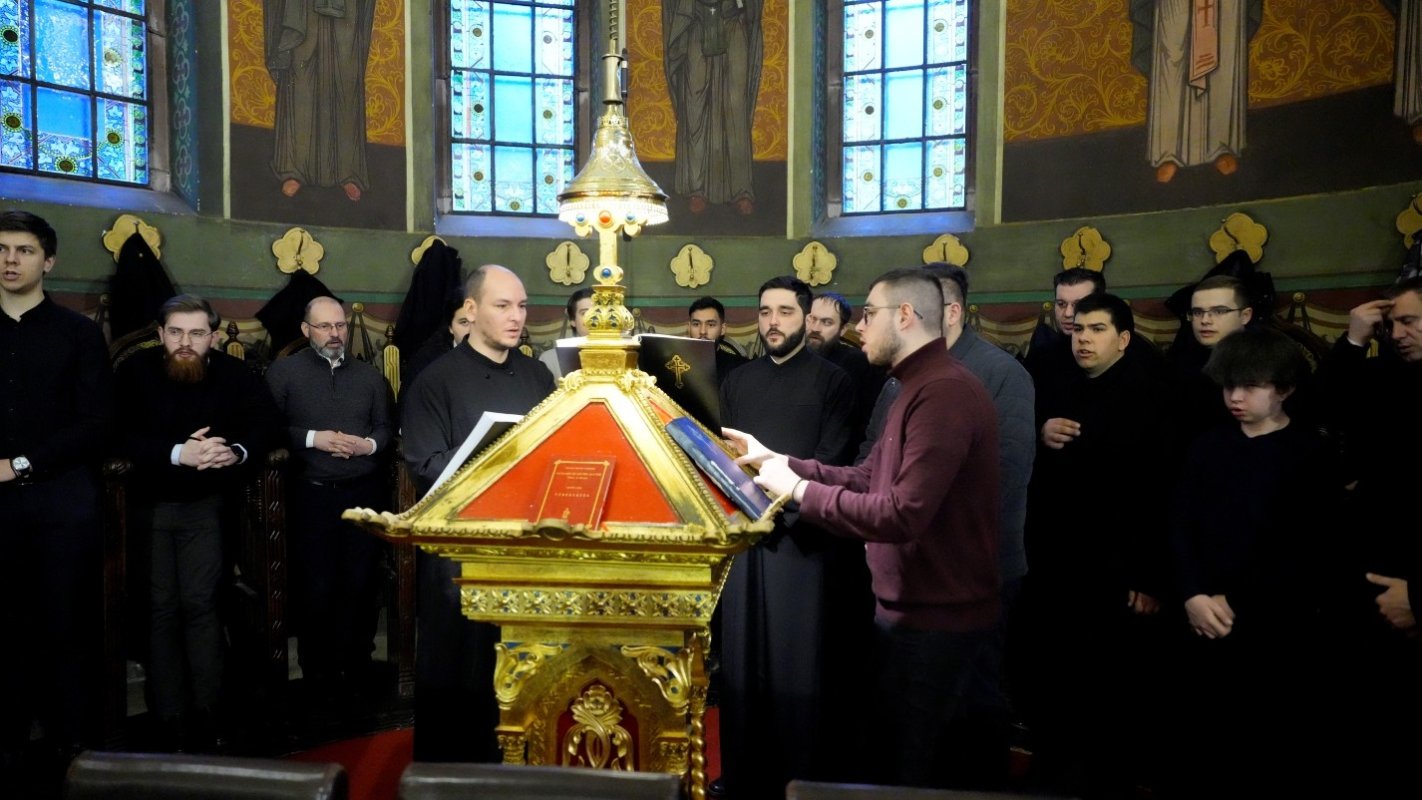 Slujba Pavecerniţei Mari în prima zi de post la Catedrala Mitropolitană din Sibiu 325093