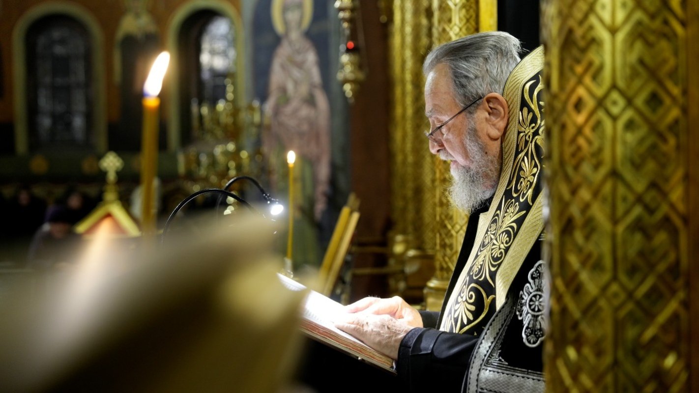 Slujba Pavecerniţei Mari în prima zi de post la Catedrala Mitropolitană din Sibiu 325098