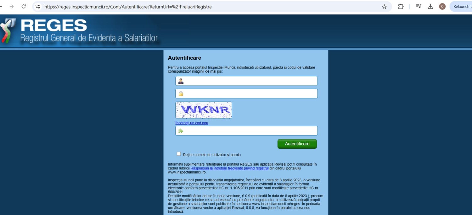 Avantajele noii aplicaţii REVISAL 325140