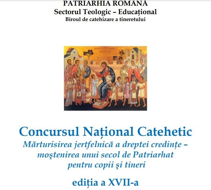 Etapa desfășurării proiectelor participante la Concursul Național Catehetic  325309