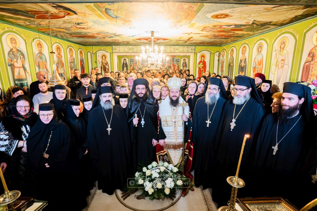 Schitul „Acoperământul Maicii Domnului” Valea Seacă are un nou egumen 325285