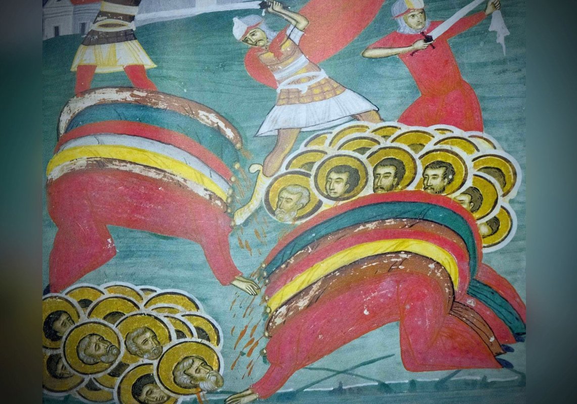 Sfinţii 42 de Mucenici din Amoreea; Aflarea Sfintei Cruci (Canonul Mare) 246422