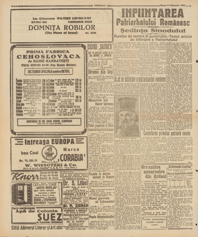 1925, Anul Patriarhiei Române, în presa vremii 325895