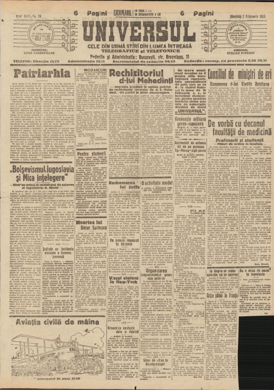 1925, Anul Patriarhiei Române, în presa vremii 325897