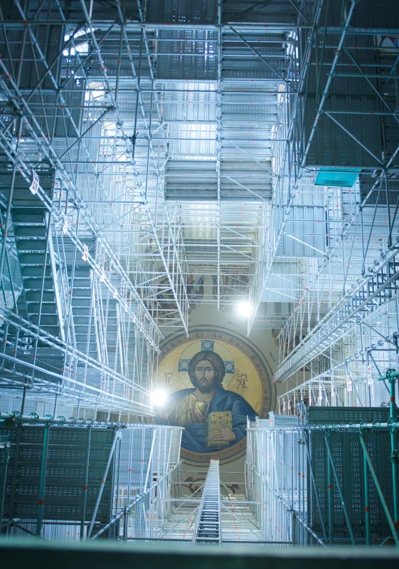 Stadiul lucrărilor de la Catedrala Națională la începutul sezonului cald 325986