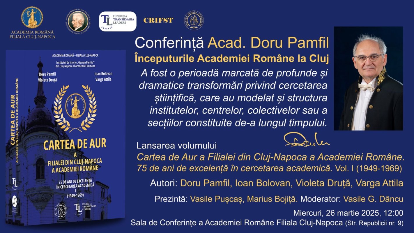 Începuturile Academiei Române la Cluj 326898