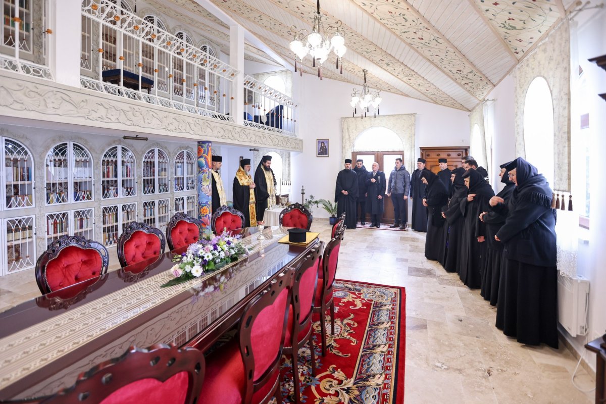 Binecuvântarea noii biblioteci a Mănăstirii Trotușanu 327833