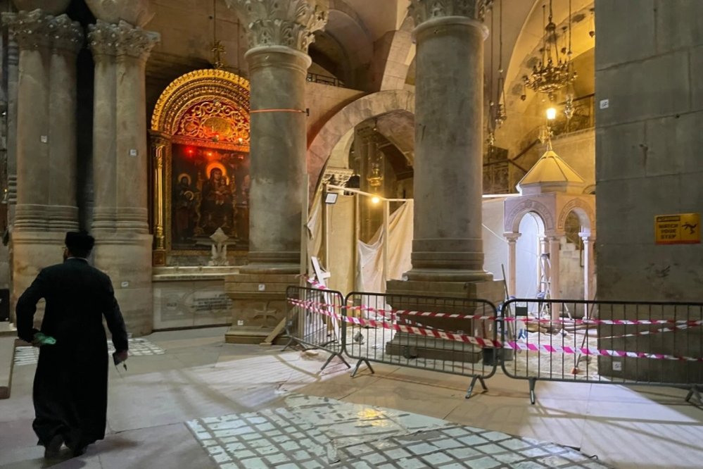 Descoperire arheologică sub Biserica Sfântului Mormânt 327864