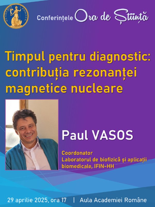 Inovație RMN în oncologie prezentată la Academia Română 327984