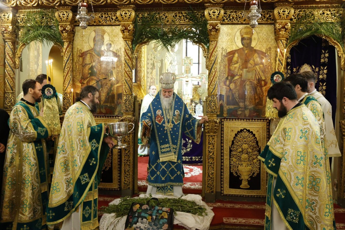 Binecuvântarea stâlpărilor și rugăciune către ocrotitorul Mitropoliei Olteniei 328710