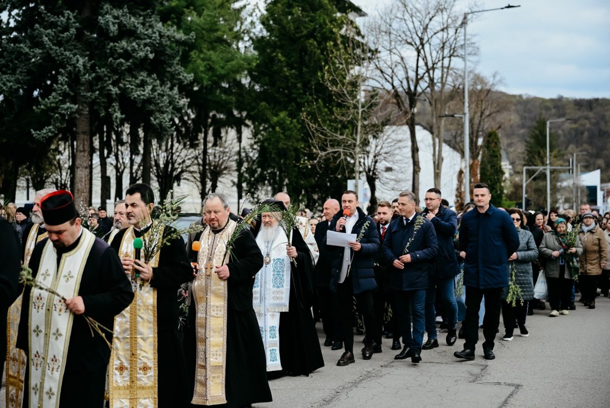 Procesiunea de Florii la Bistrița 328612