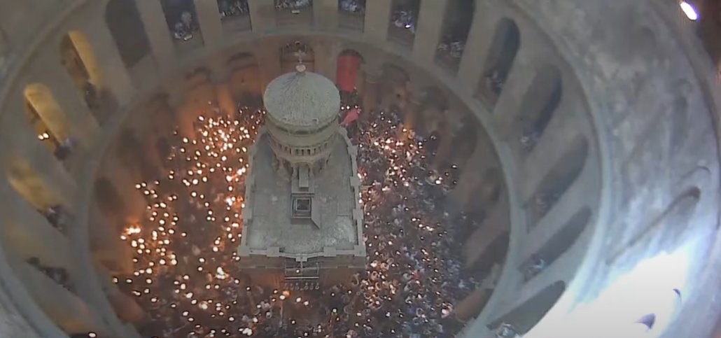 Sfânta Lumină s‑a coborât la Ierusalim 329224
