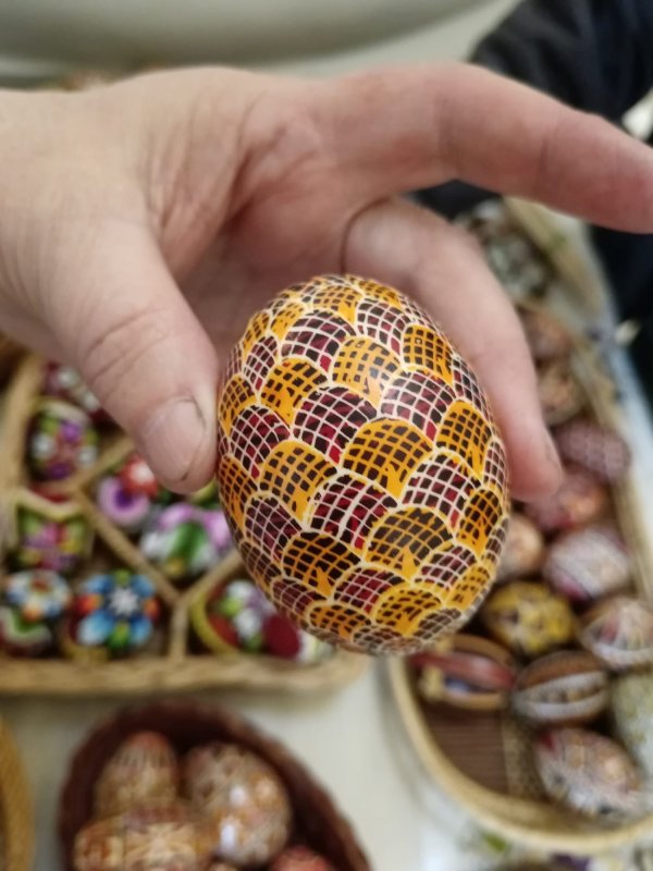 Ouăle încondeiate în duhul simplității de (la) bunici şi străbunici 328287