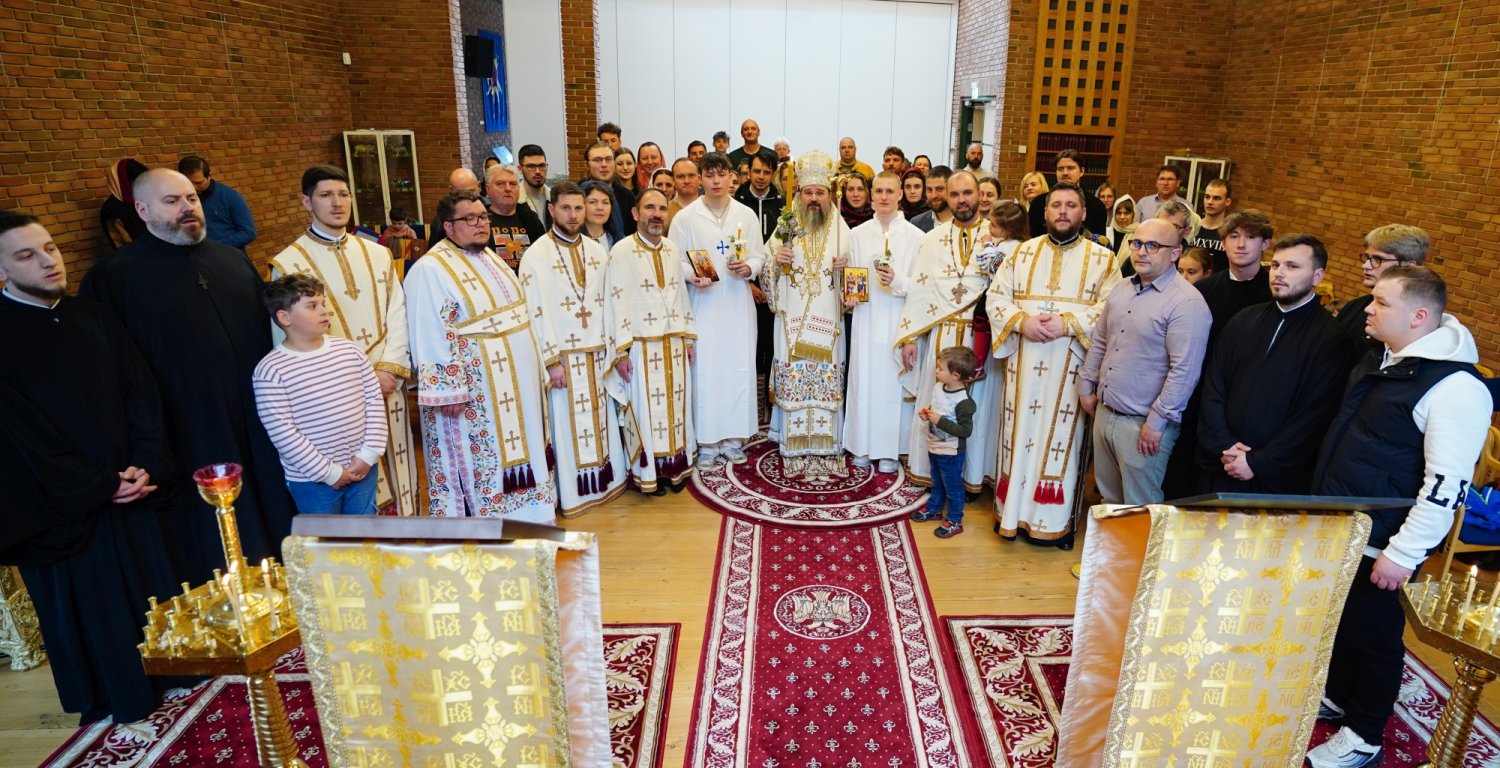 Episcopul Europei de Nord a botezat patru tineri în Danemarca 329490