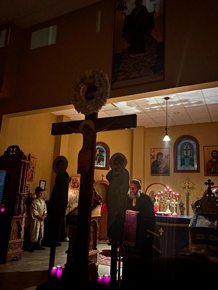 Sărbătoarea Învierii Domnului la Parohia „Acoperământul Maicii Domnului” din Houston, Texas 329741