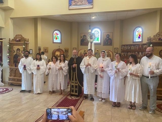 Sărbătoarea Învierii Domnului la Parohia „Acoperământul Maicii Domnului” din Houston, Texas 329744