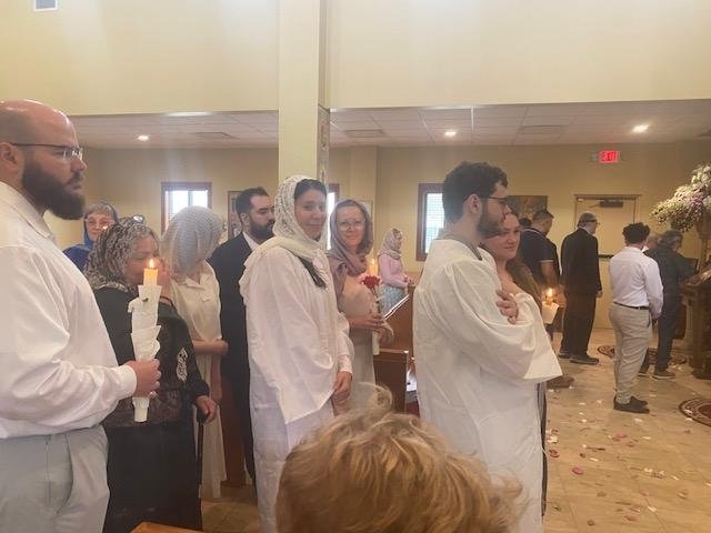 Sărbătoarea Învierii Domnului la Parohia „Acoperământul Maicii Domnului” din Houston, Texas 329745