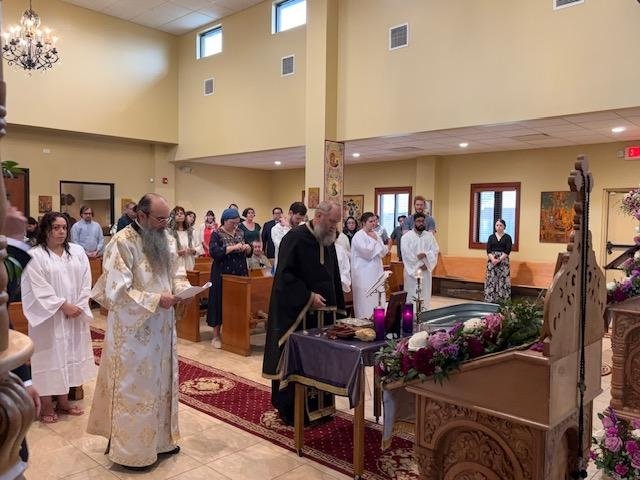 Sărbătoarea Învierii Domnului la Parohia „Acoperământul Maicii Domnului” din Houston, Texas 329751