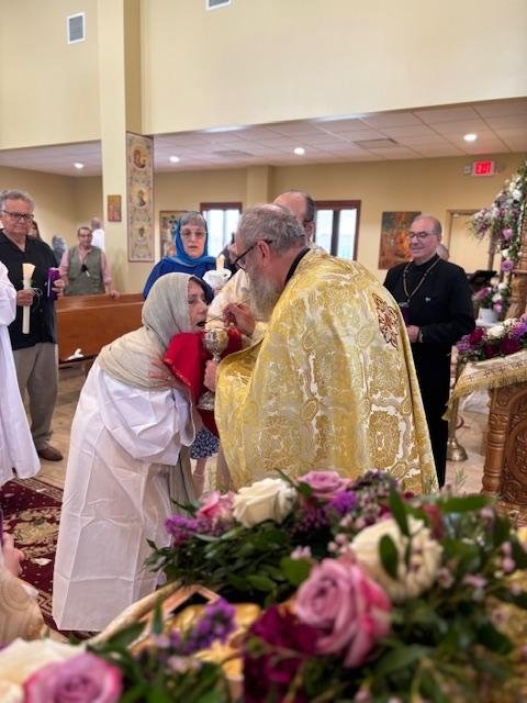 Sărbătoarea Învierii Domnului la Parohia „Acoperământul Maicii Domnului” din Houston, Texas 329755
