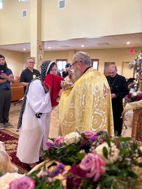 Sărbătoarea Învierii Domnului la Parohia „Acoperământul Maicii Domnului” din Houston, Texas 329756