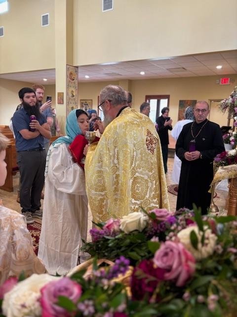 Sărbătoarea Învierii Domnului la Parohia „Acoperământul Maicii Domnului” din Houston, Texas 329757