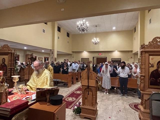 Sărbătoarea Învierii Domnului la Parohia „Acoperământul Maicii Domnului” din Houston, Texas 329762