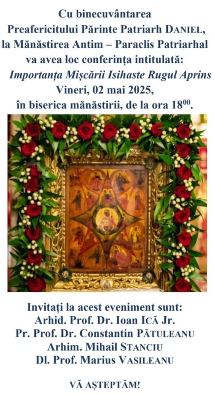 Conferință duhovnicească la Mănăstirea Antim 330293