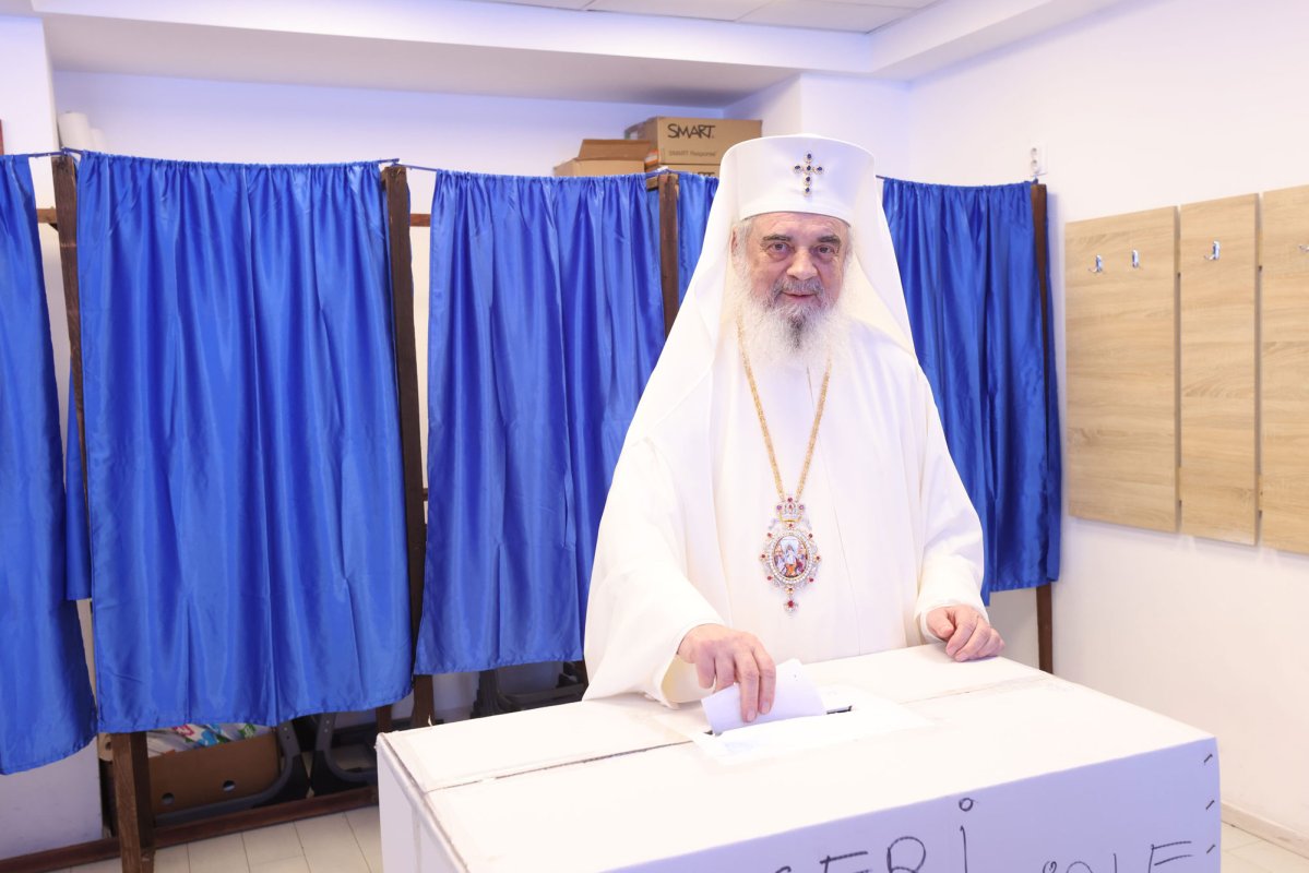 Patriarhul României a votat la alegerile prezidențiale 330467
