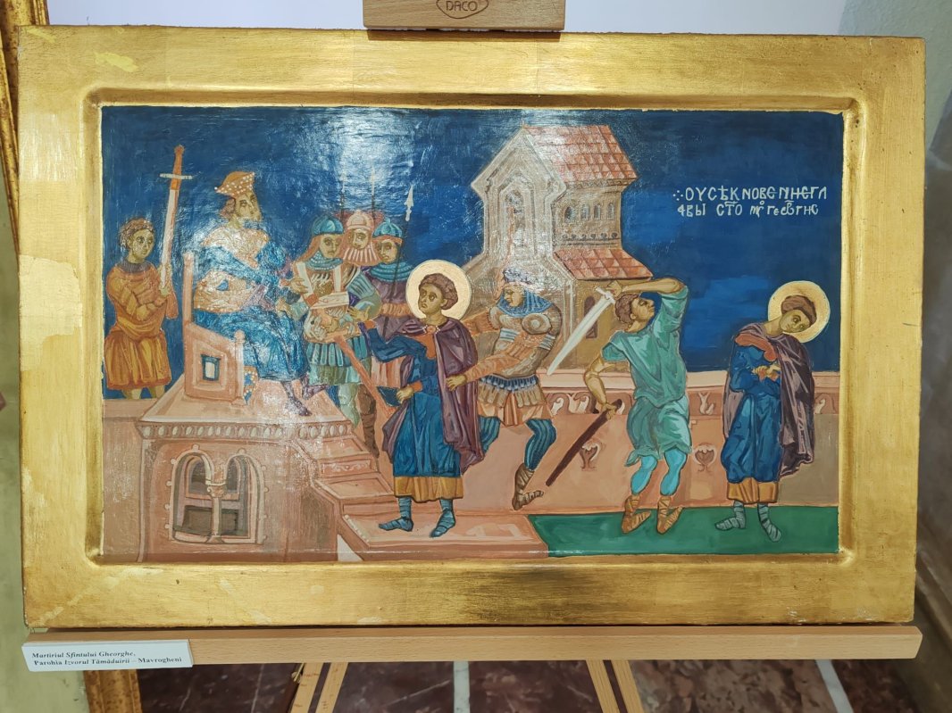 Expoziție dedicată sfinților militari  330609