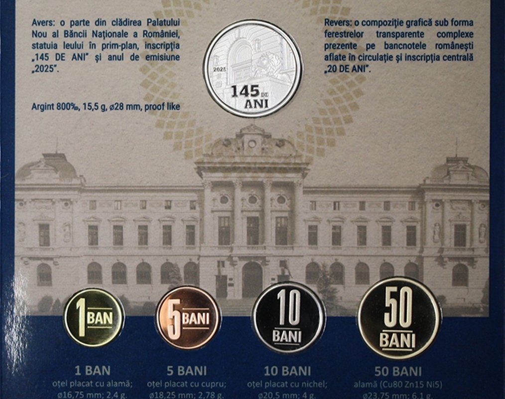 BNR: Set aniversar de monetărie 330831