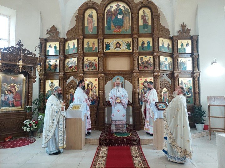Sfințire de iconostas la hramul Mănăstirii Chirilovca 330851