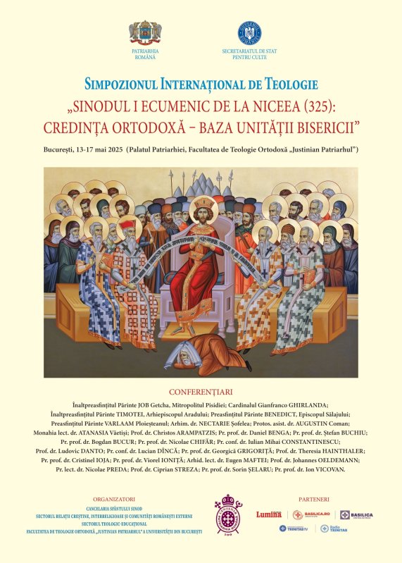 Simpozion dedicat împlinirii a 1.700 de ani de la Primul Sinod Ecumenic 331256