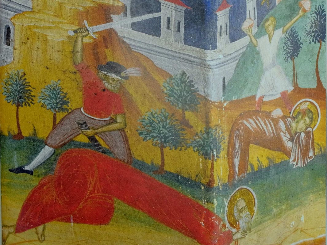 Înjumătăţirea Cincizecimii; Sfântul Mucenic Isidor din Hios; Sfântul Sfinţit Mucenic Terapont, Episcopul Ciprului (Dezlegare la peşte) 295457