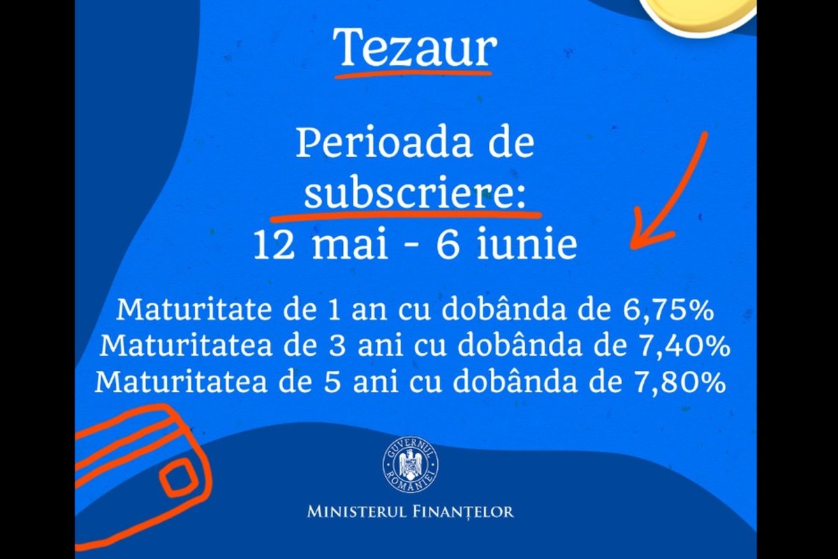 A cincea emisiune de titluri Tezaur 331558