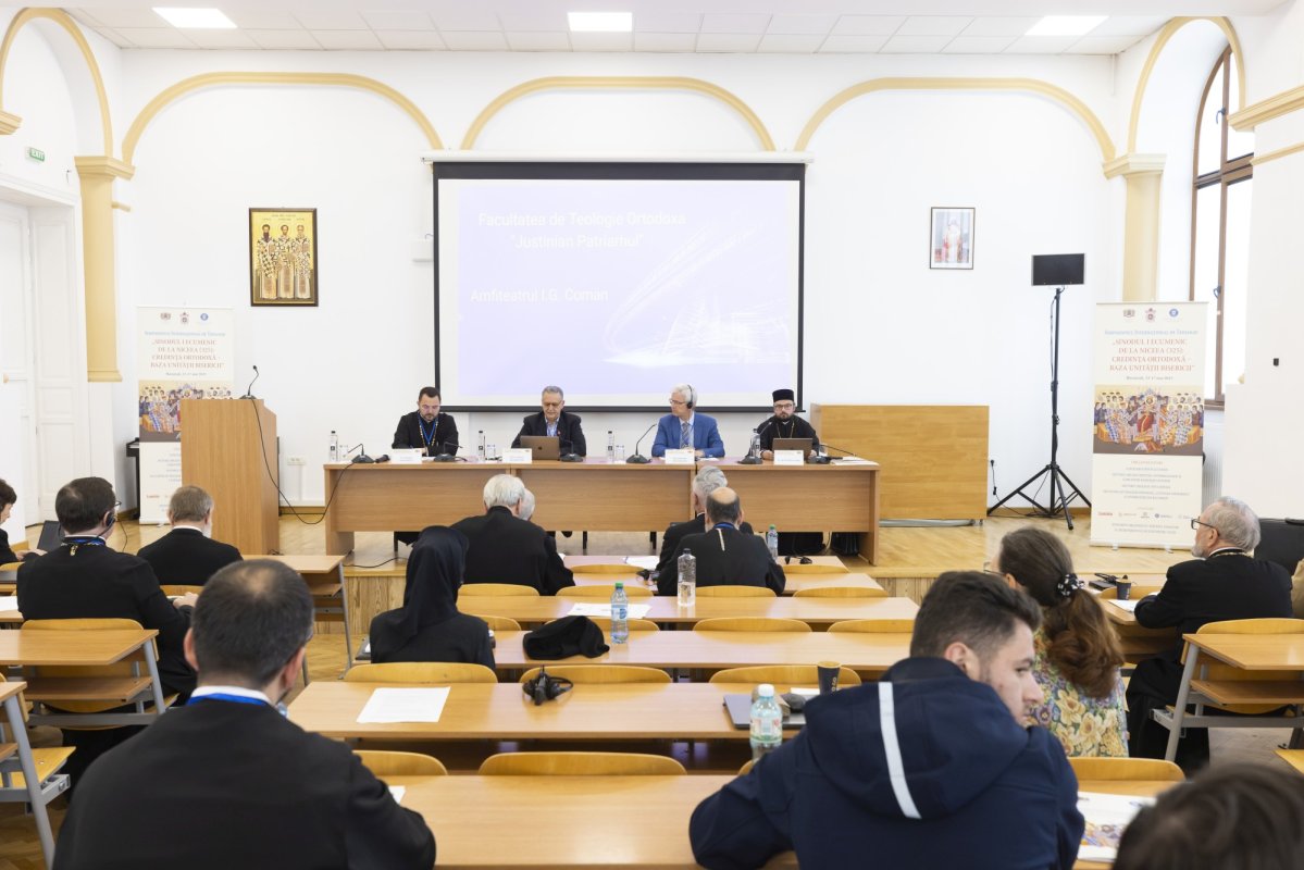 Discuțiile despre Sinodul I Ecumenic au continuat în Capitală 331681