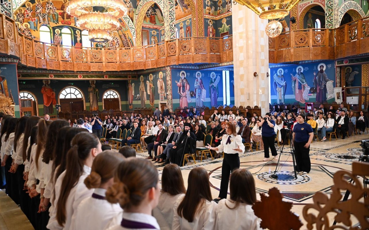 Festivitatea de deschidere a Olimpiadei naționale „Cultură și spiritualitate românească” la Deva 331782