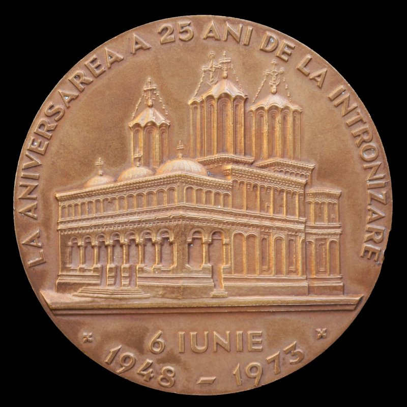 Medaliile emise în timpul Patriarhului Justinian Marina 331912