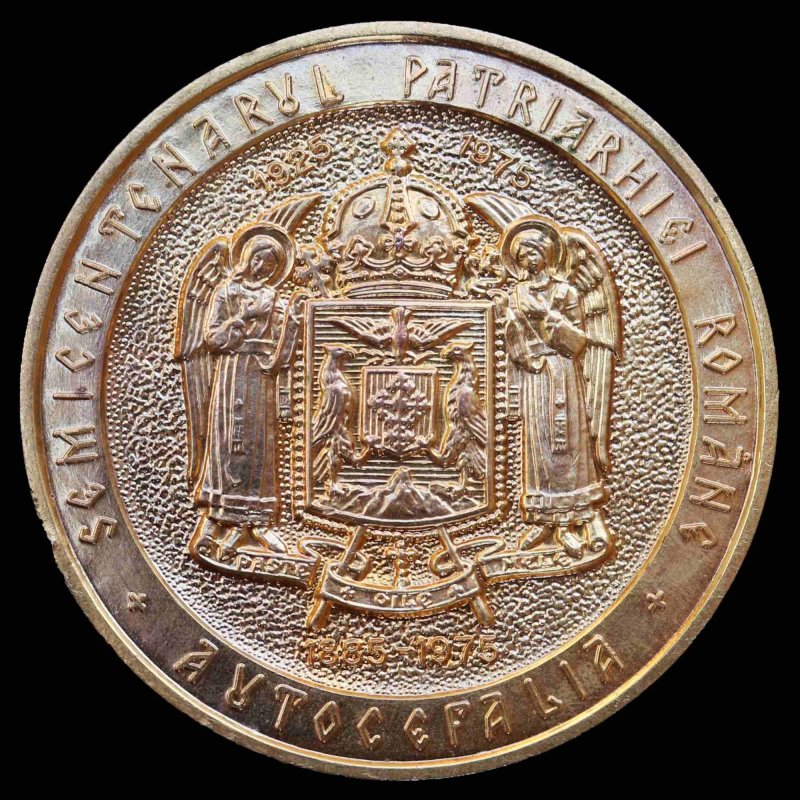 Medaliile emise în timpul Patriarhului Justinian Marina 331914