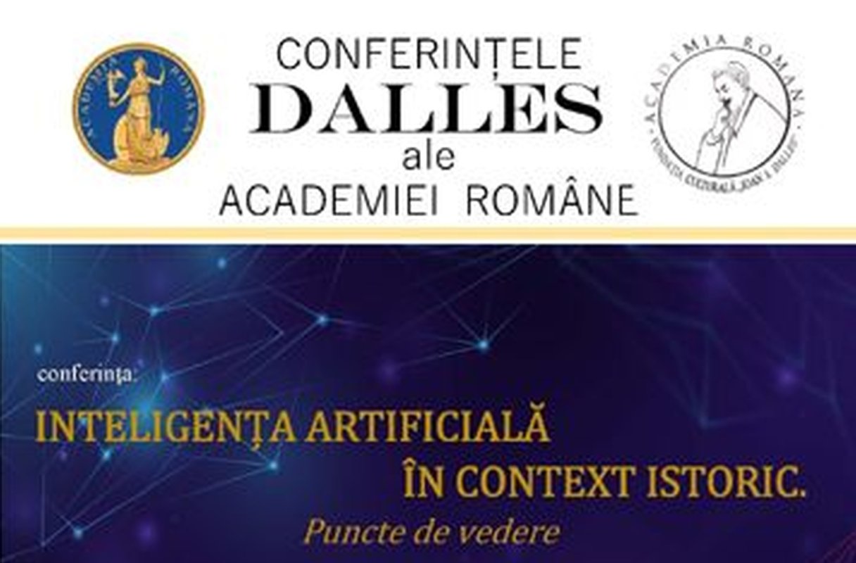 Conferință pe tema inteligenței artificiale la Academia Română 332026