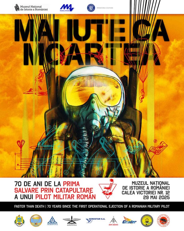 70 de ani de la prima catapultare a unui pilot militar român 332781