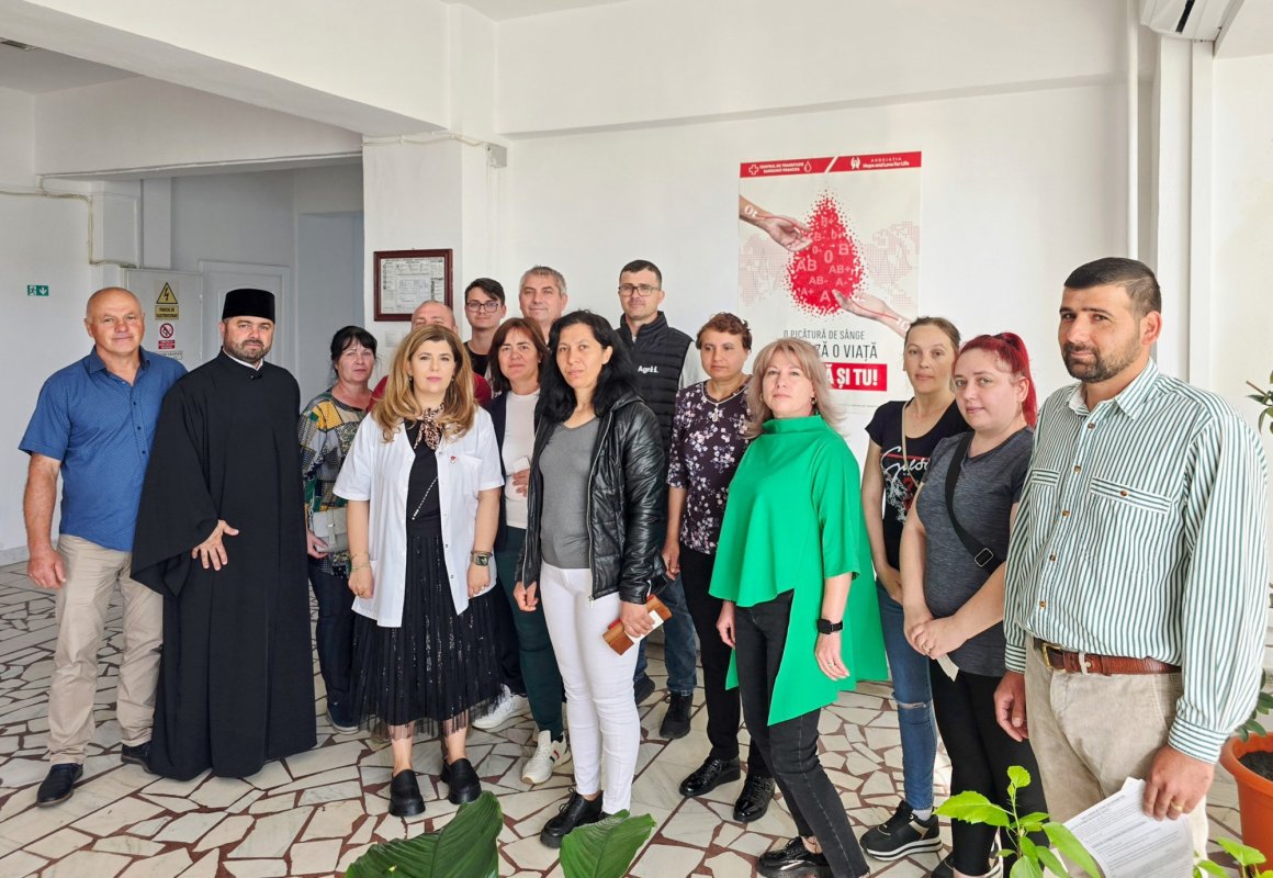 Solidaritate prin donare de sânge în Protoieria Panciu 333525