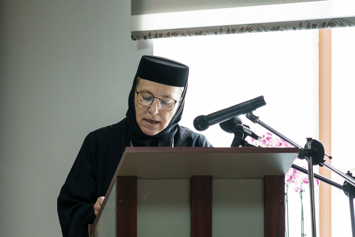 Monahiile Olimpiada și Nazaria au fost evocate la sinaxa Mănăstirii Văratec 334120