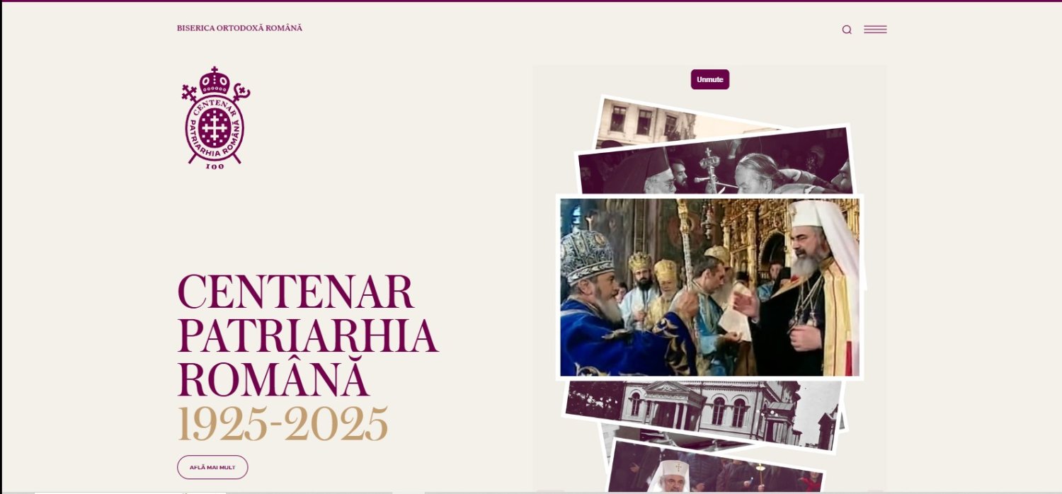 Noua versiune a paginii web a Patriarhiei Române 334150