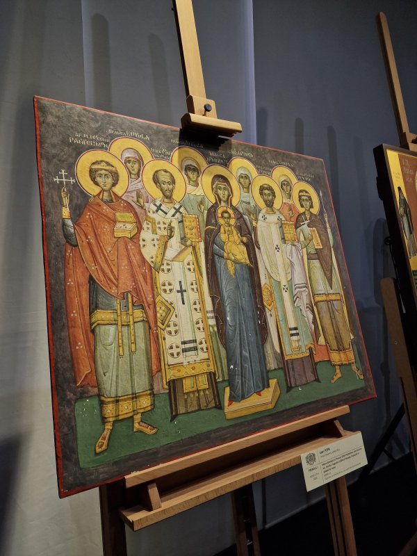 Vernisaj de icoane la Muzeul Naţional al Satului din București 334597