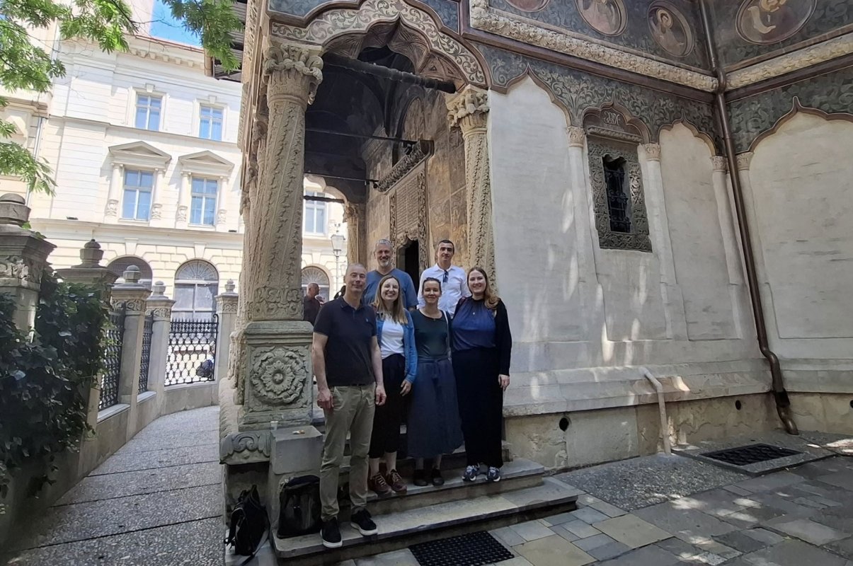 Bursieri Erasmus în vizită la Facultatea de Teologie din Bucureşti 335024