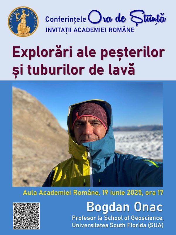 Conferință despre descoperiri speologice la Academia Română 334970