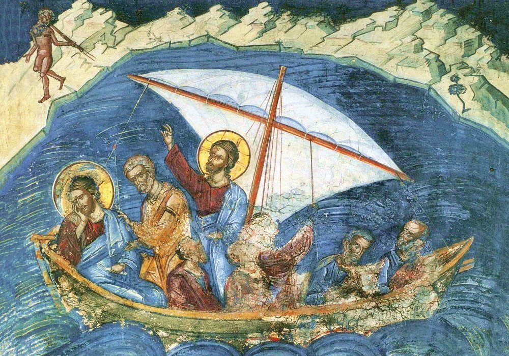 Matei 8, 23-27 (Potolirea furtunii) 218188