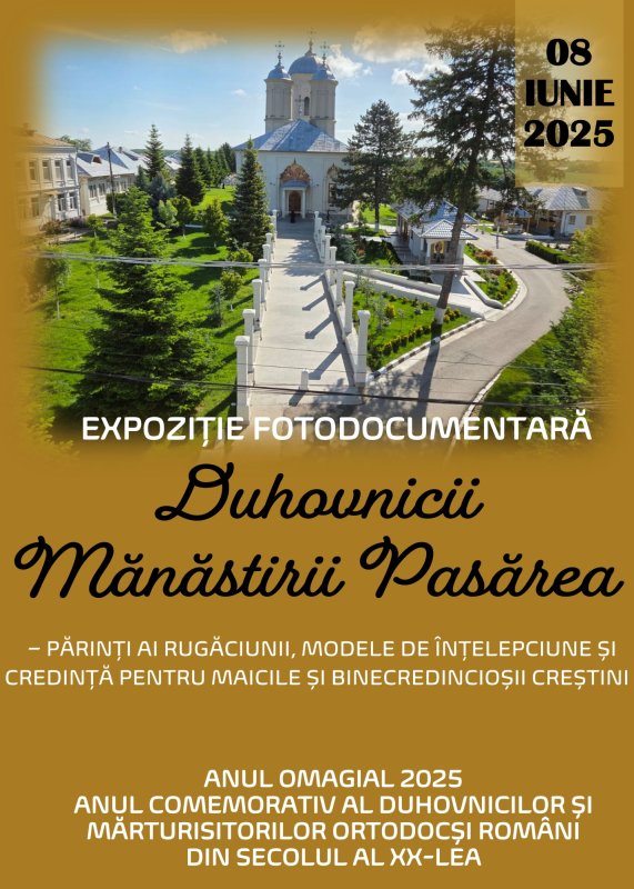 Sub mantia rugăciunii - o galerie dedicată marilor duhovnici ai Mănăstirii Pasărea 334996