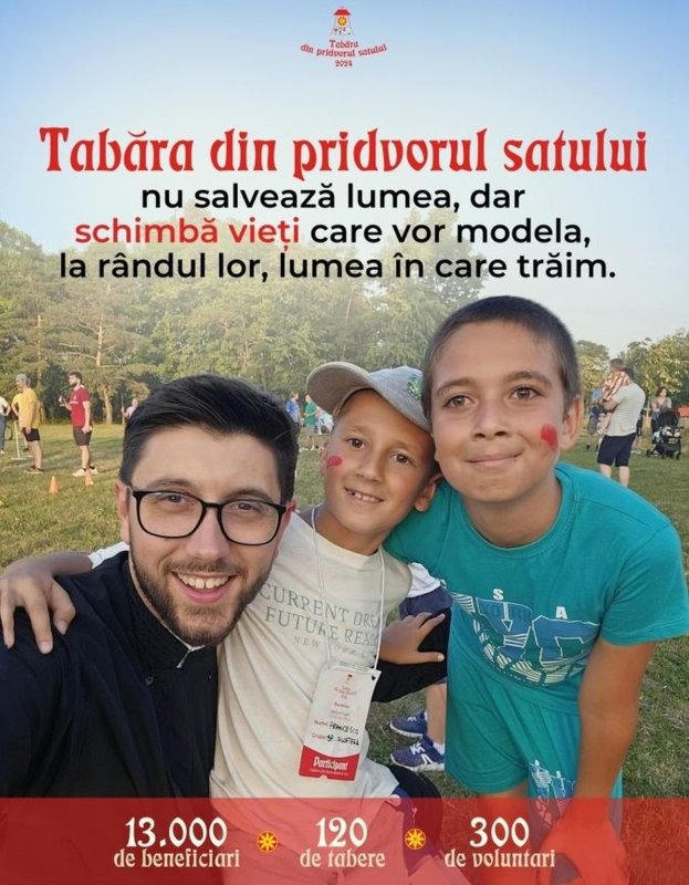 Tabăra, un alt mod prin care Biserica iese în întâmpinarea copiilor 335506
