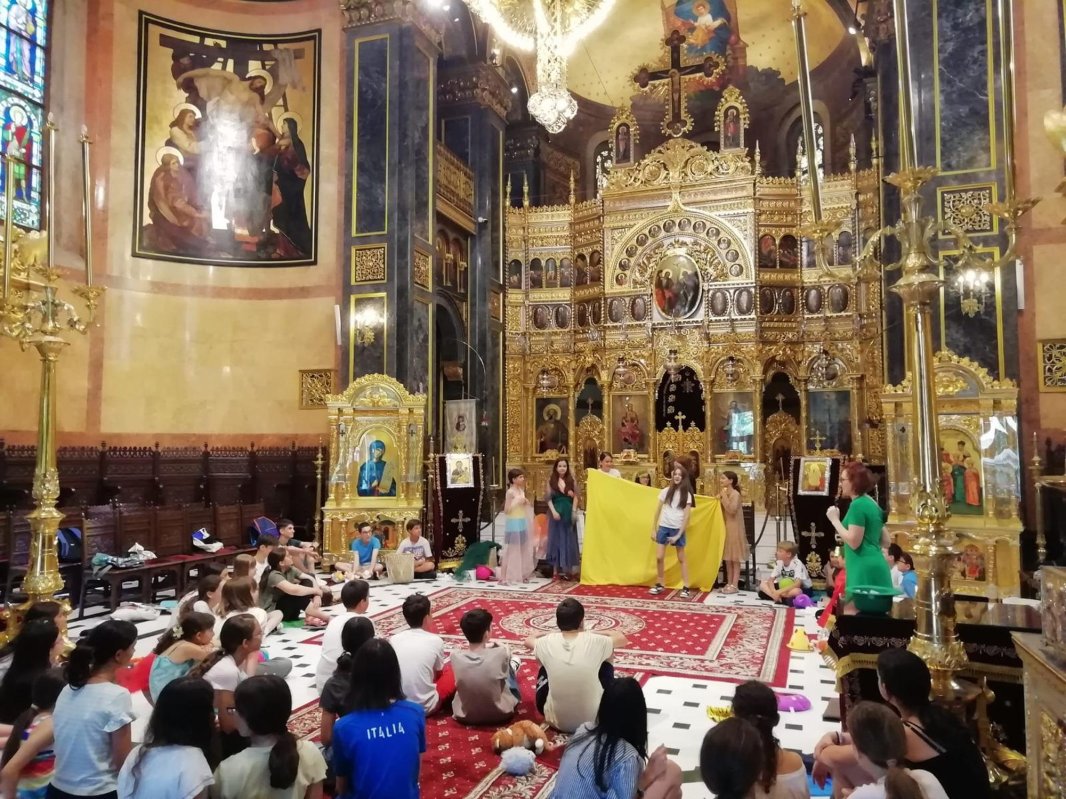 A treia ediție a taberei de vară pentru copii la Biserica Domniţa Bălaşa 336471